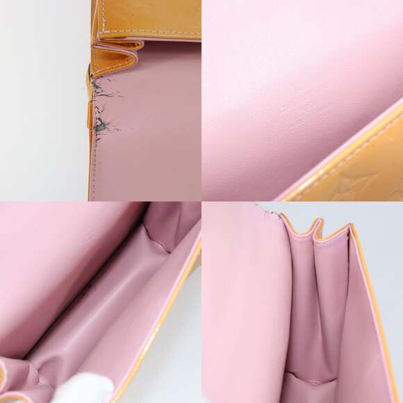 LOUIS VUITTON Monogram Vernis Spring Street Hand Bag Pink M91033 - Picture 12 of 13